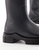 ASOS DESIGN wellington boots in black