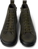 Dark green ankle boot for men