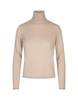 Beige Adda Turtleneck Sweater