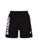 Bermuda Shorts With Contrast Lettering Logo