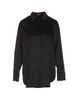 Stretch Silk Satin Relaxed Fit Shirt