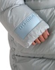 Quilted Hooded Puffer Jacket Blue