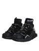 Black HighTop Sock Sneakers Sorrento Model