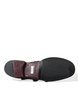 dolce & gabbana elegant triple buckle leather dress men's shoes