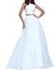 a-line prom dress in ivory