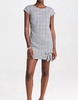 mariama mini dress in grey