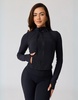 hera zip up crop hoodie