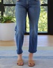 mid rise rambler zip ankle jeans in coastal colors
