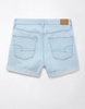ae strigid denim mom short