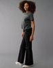 ae snappy stretch curvy low-rise baggy flare pant