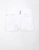 ae next level curvy high-waisted denim short short