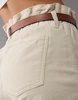 ae stretch super high-waisted corduroy paper bag barrel pant