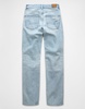 ae stretch curvy high-waisted straight ripped jean