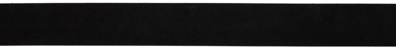 Black Suede Belt