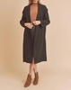 paris coat in black
