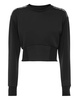 cropped sweatshirt ls