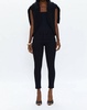 audrey mid rise skinny jean in dark vinyl