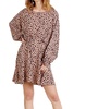 dalmatian keyhole dress in dusty rose