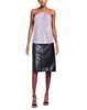 sequin top in lilac