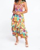 frida dress in multi