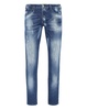 denim trousers super straight cut destroyed