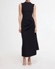 kempsey midi dress in black