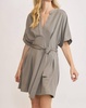 off we go dress in stone