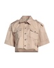 Solid color shirts & blouses
