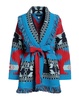 Icon Jacquard Cardigan Sweaters MultiColour