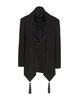 stole detail blazer