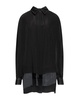 Solid color shirts & blouses