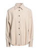Solid color shirts & blouses