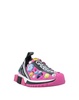 Pink Sorrento Crystals Low Top Sneakers Shoes
