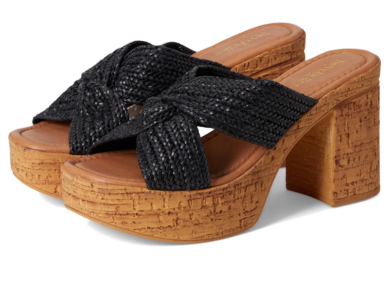 Seychelles Women's Adorned Raffia Slide Sandal