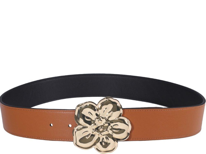 Reversible Boke Flower Buckle Belt