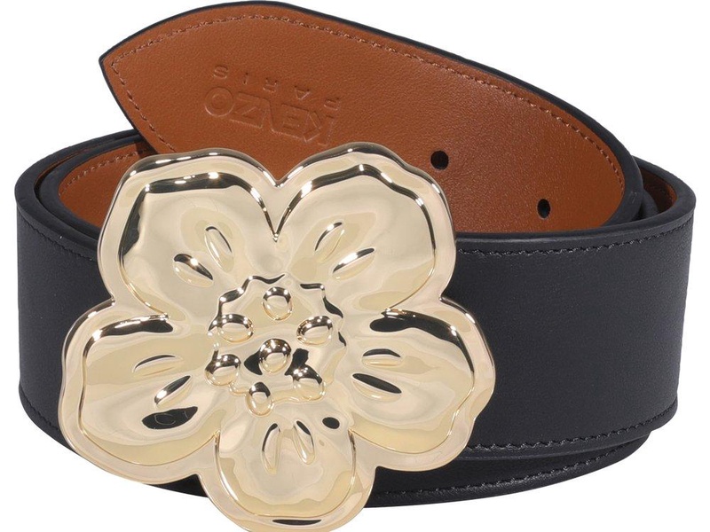 Reversible Boke Flower Buckle Belt