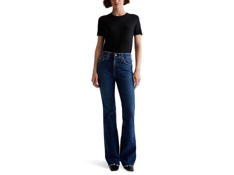 Farrah Mid Rise Bootcut Jeans in 7 Years Antwerp
