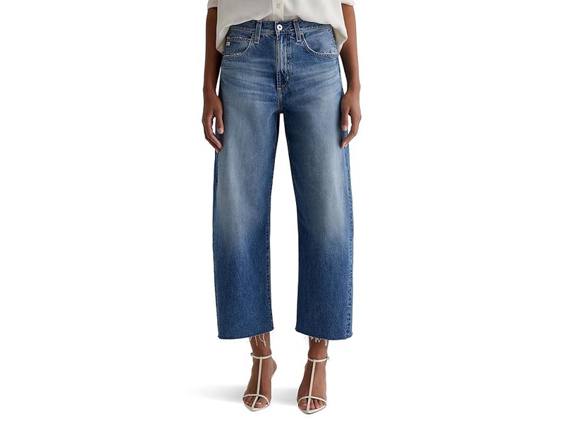 Hattie High Rise Crop Barrel in Gemini