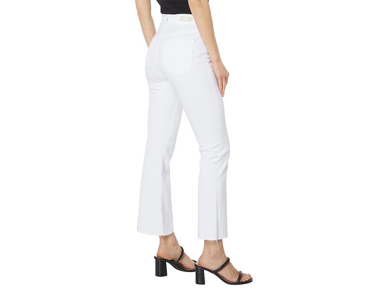 Farrah Boot Crop High-Rise Fit in Modern White