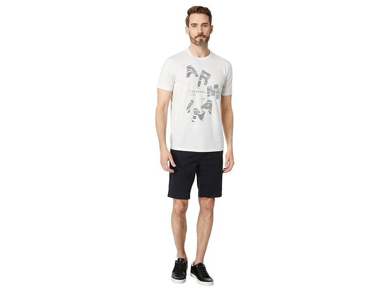 Regular Fit Pima Cotton Jersey Large Logo Tee