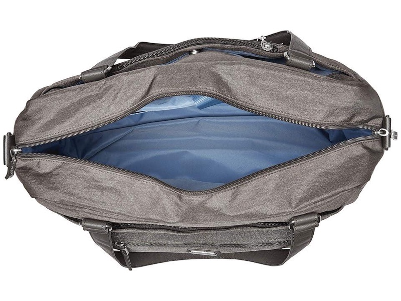 Overnight Expandable Laptop Tote with RFID Phone Wristlet