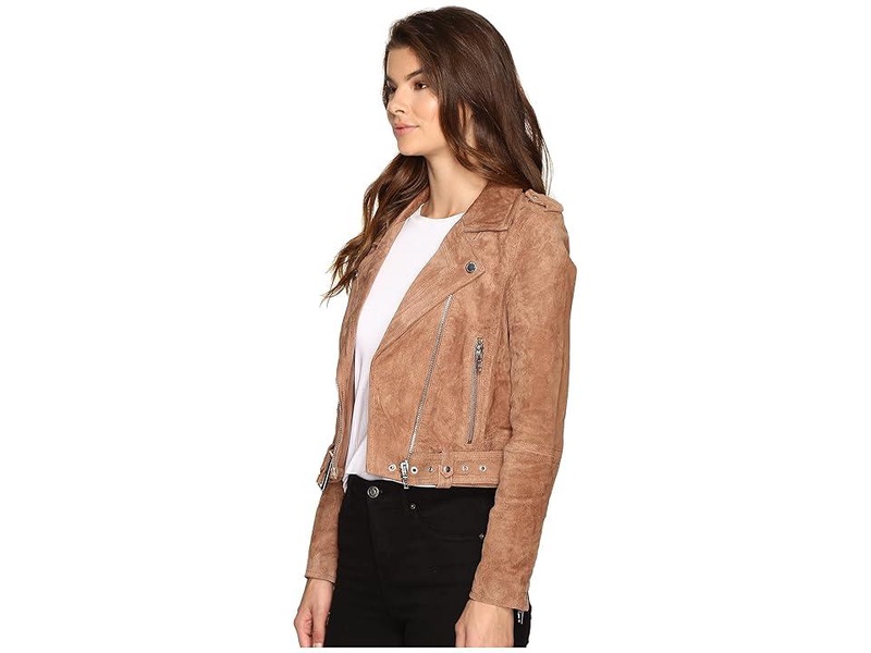 Suede Moto Jacket