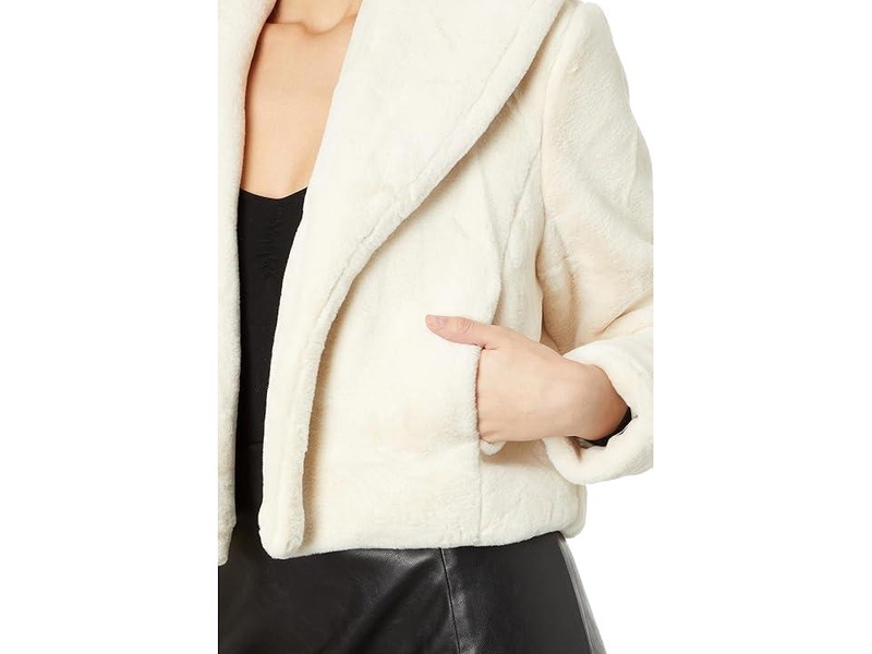 Faux Fur Cropped Jacket