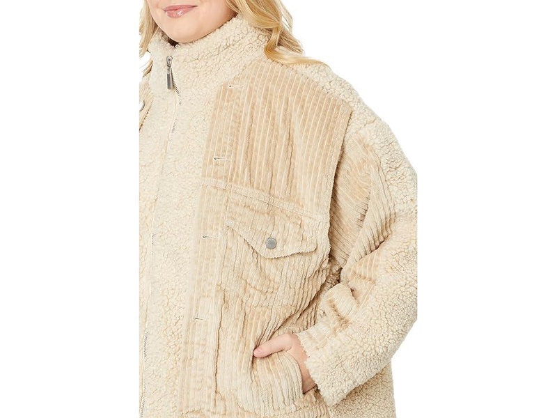 Wide Wale Corduroy and Sherpa Jacket