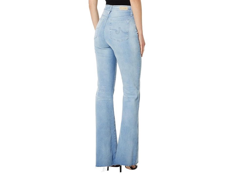 Madi Super High Rise Flare Jean in 24 Years Looking Glass