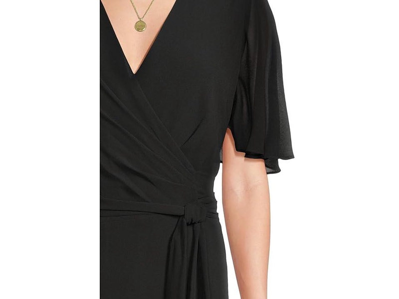 Belted Georgette Dress