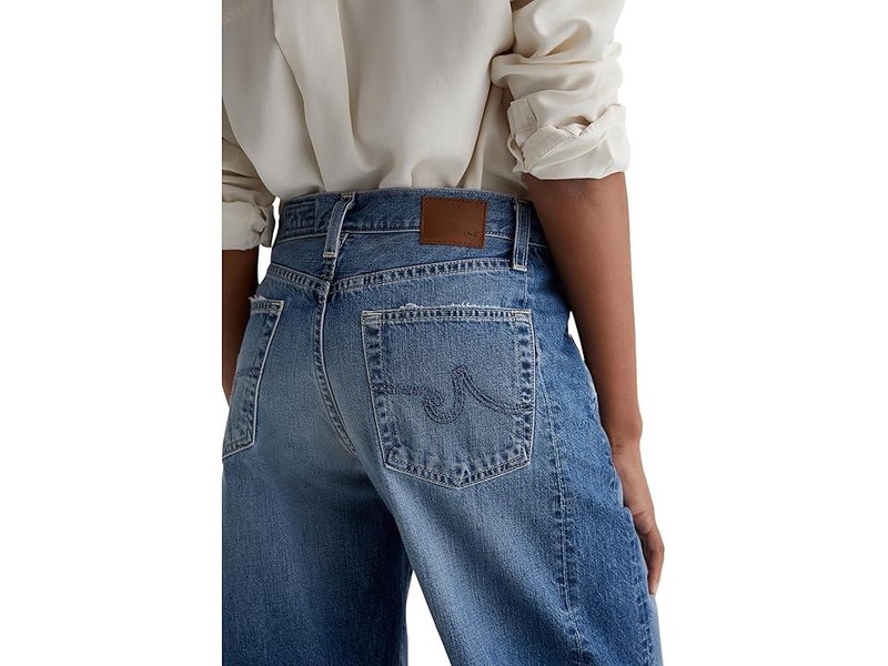 Hattie High Rise Crop Barrel in Gemini