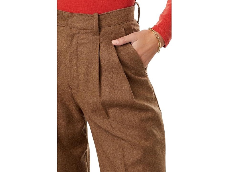 EmRata x AG Joan Double Pleated Trousers