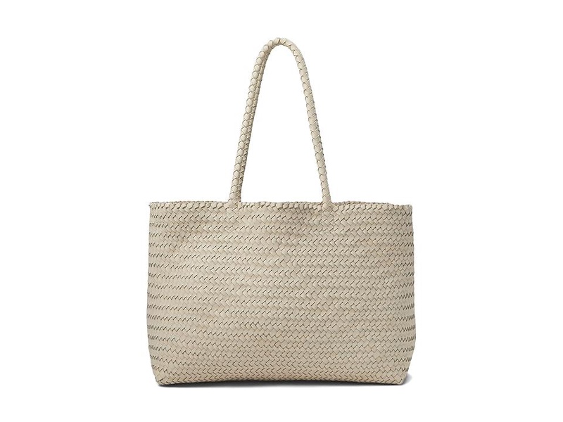 Handwoven Leather Tote