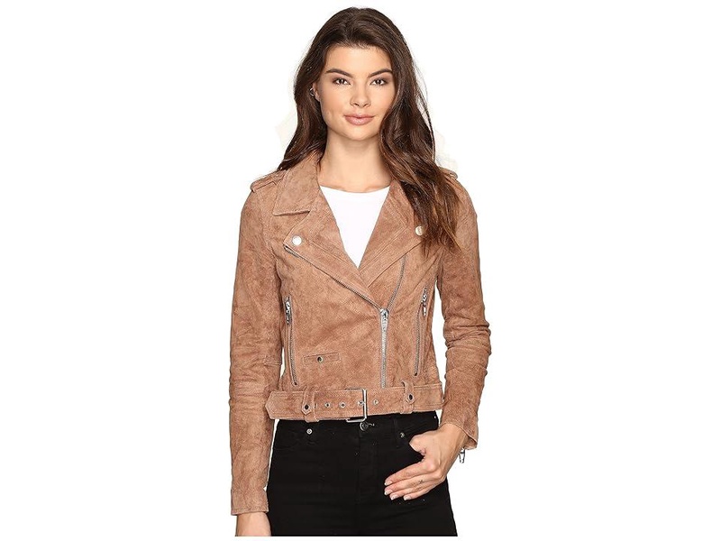 Suede Moto Jacket